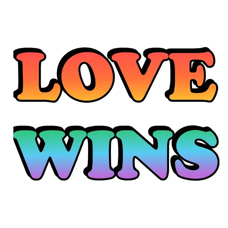 Liebe gewinnt Stolz Gradient