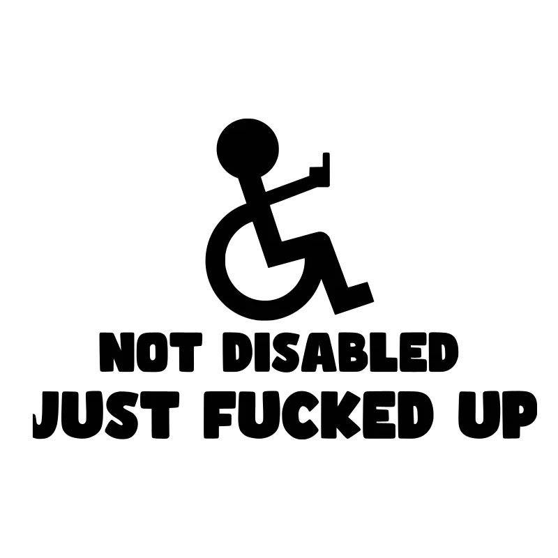 Not disabled, just completely confused! #