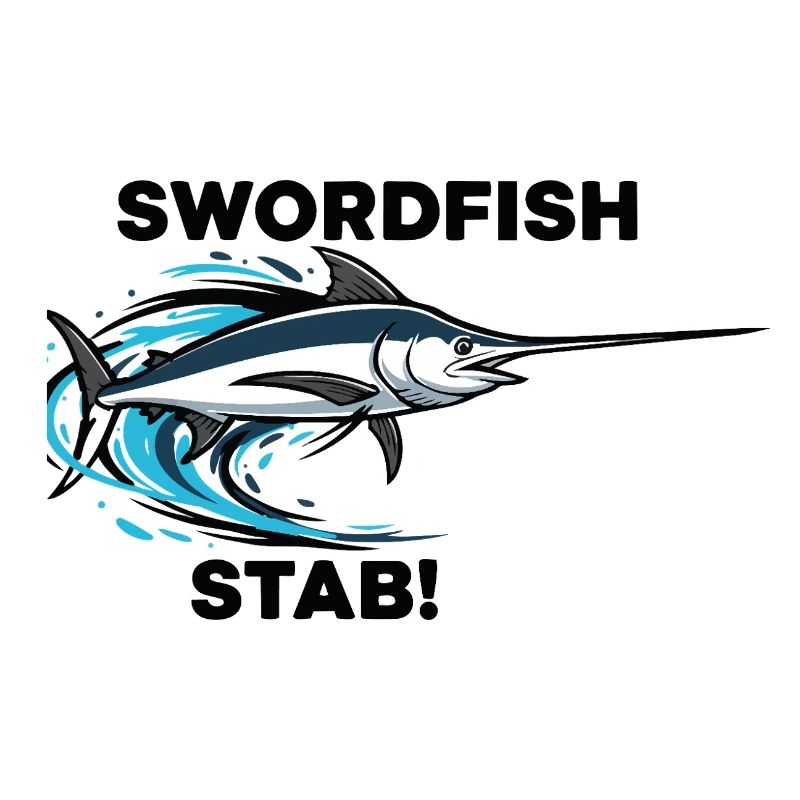 Espadon Stab Épée Mer Swordfish