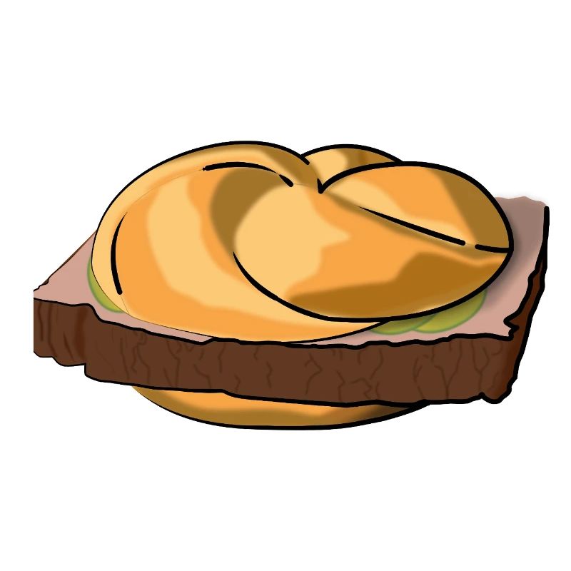 Leberkässemmel with extra style.