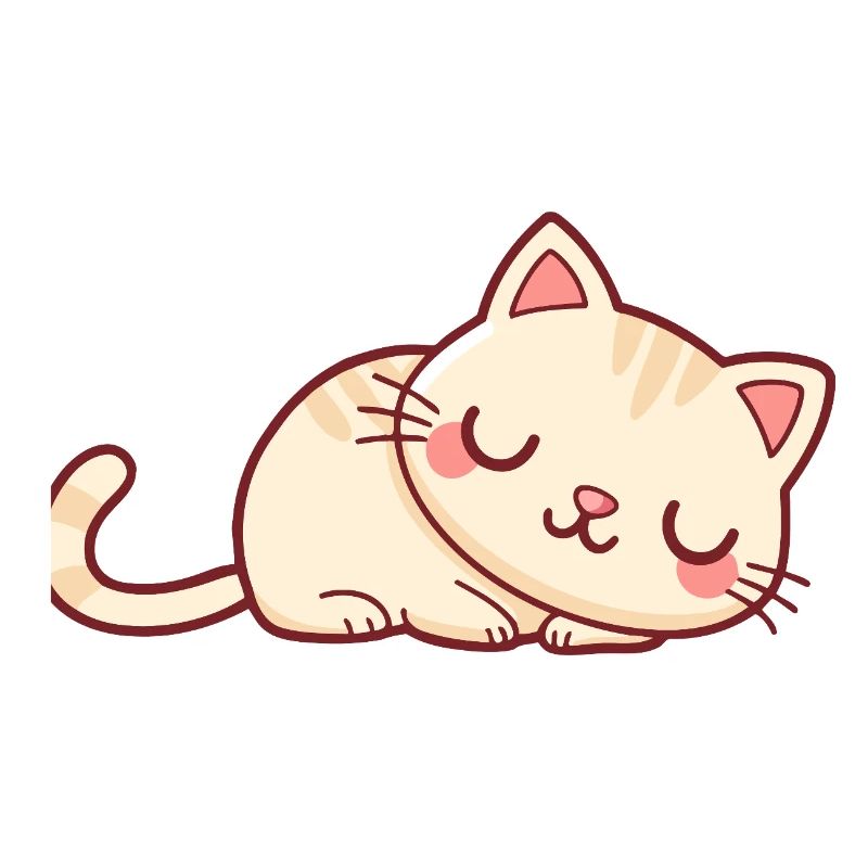 Chaton Dormeur Doux