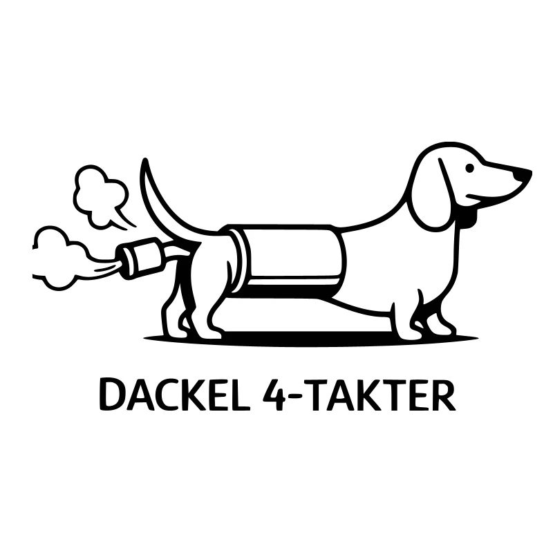 dackel viertakter gassi