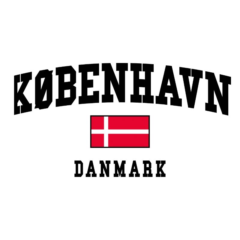 Copenhague Danemark Conception du drapeau