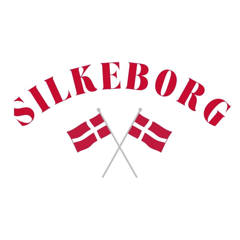 Silkeborg Danemark Drapeaux Design