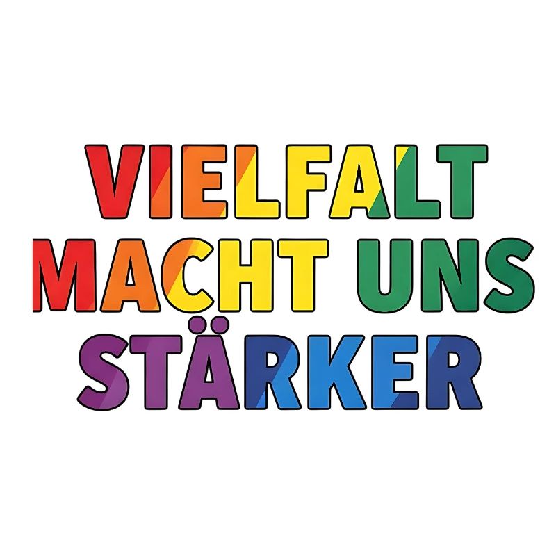 Diversity makes us stronger – Regenbogen Design