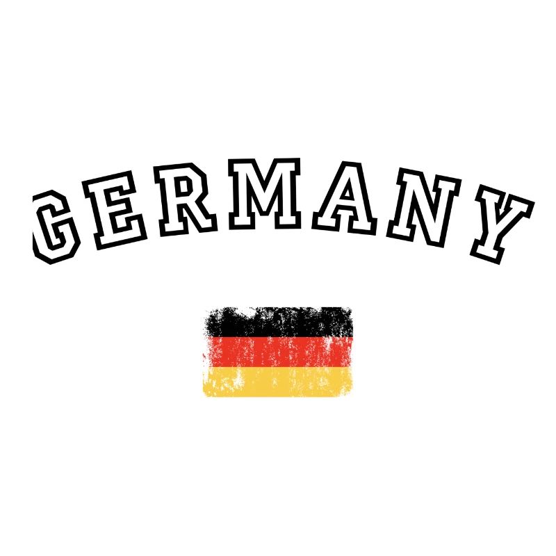 Drapeau allemand à rayures Pop Art