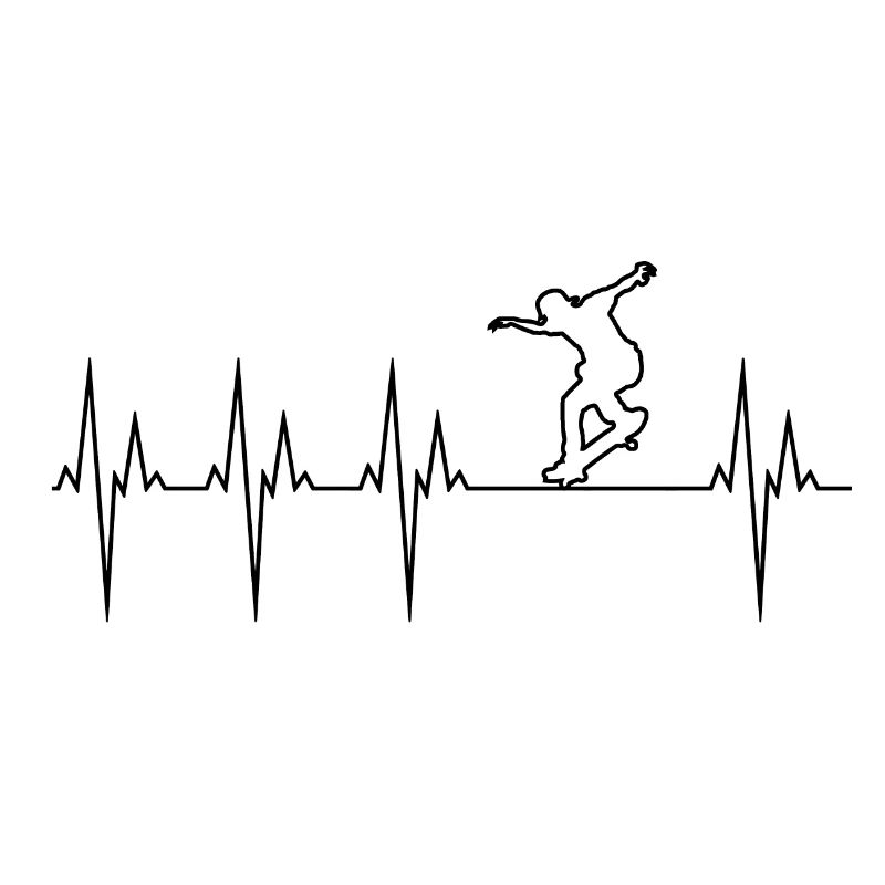 Skateboard électrocardiogramme ECG Skate Board