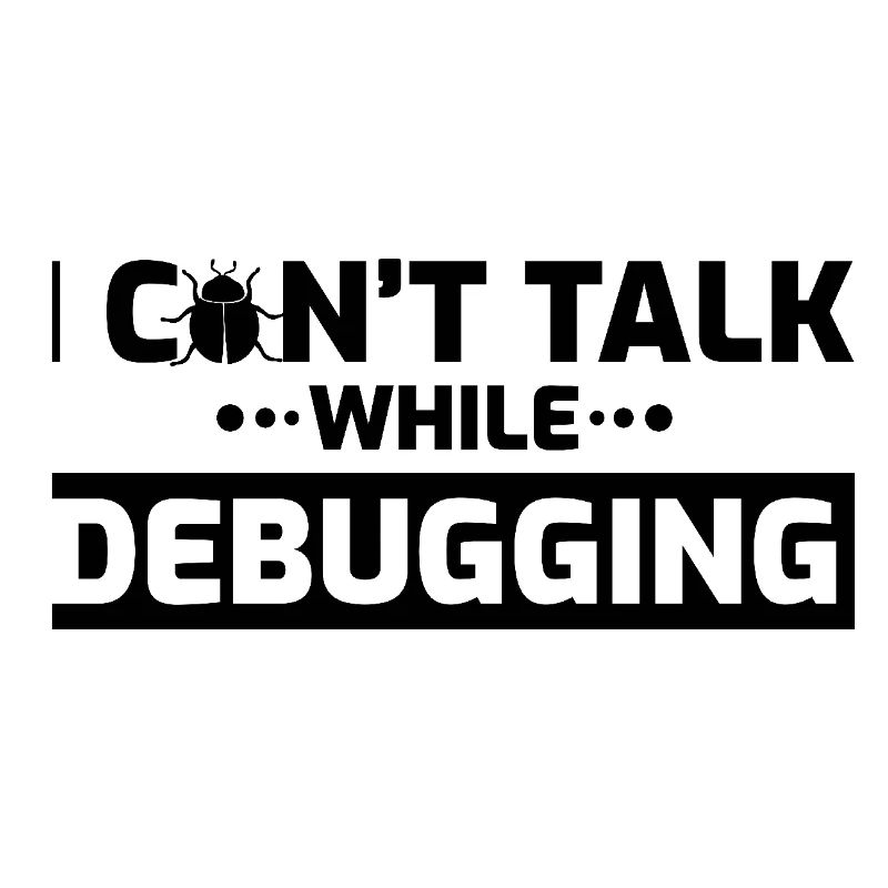 Ich kann beim Debuggen nicht sprechen