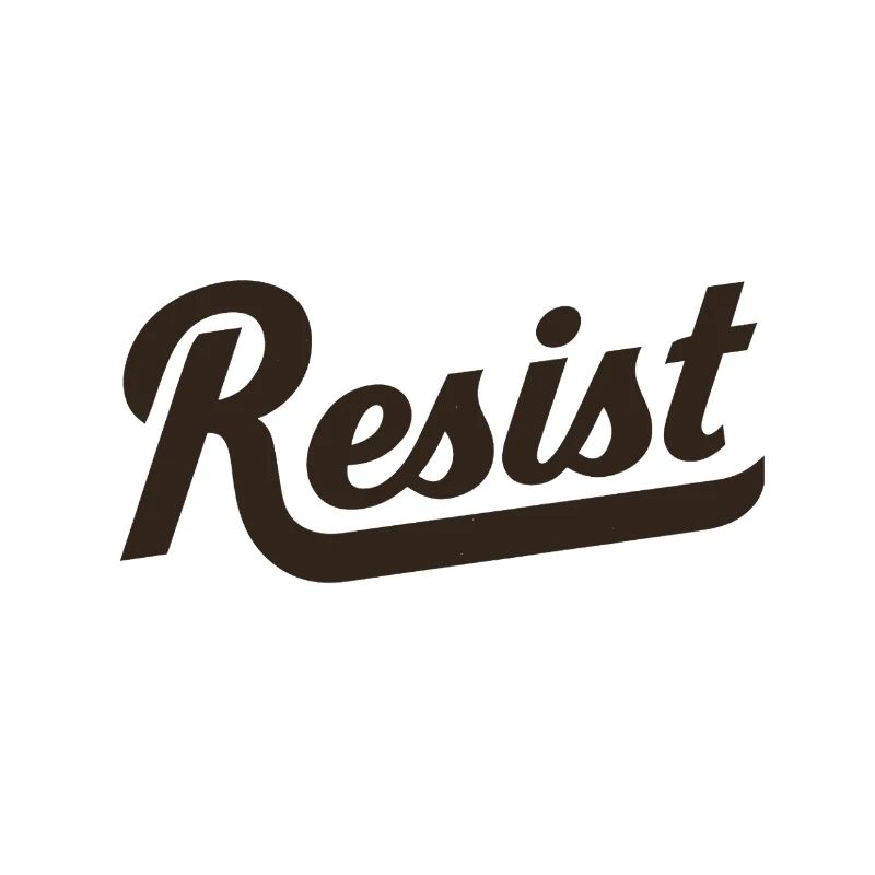 Résistez à la déclaration courageuse de lettres