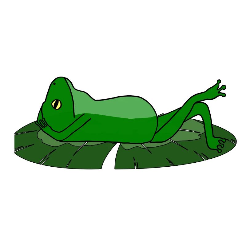 Frog Toad Chill Toad