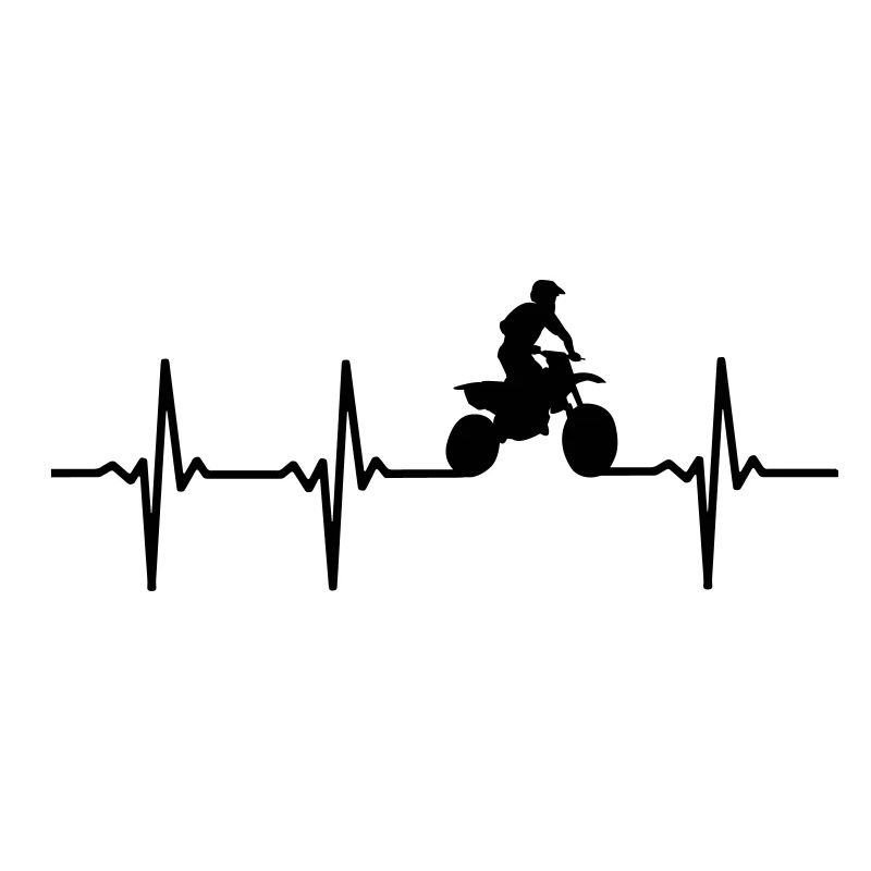 Impulsion de motocross