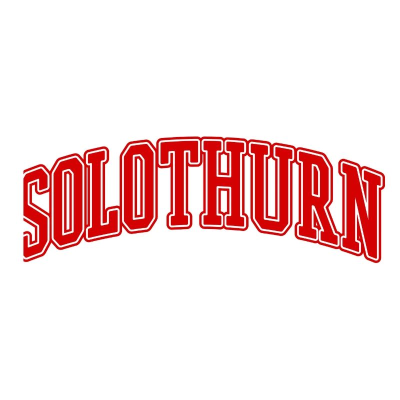 SLOTHURN Hochschulbogen Schriftzug