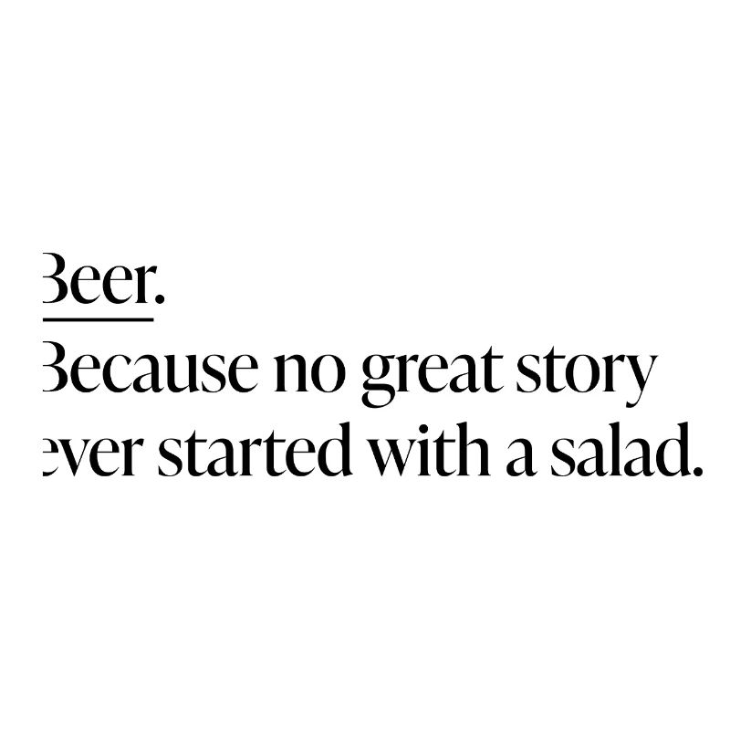 Chemise statement de bière