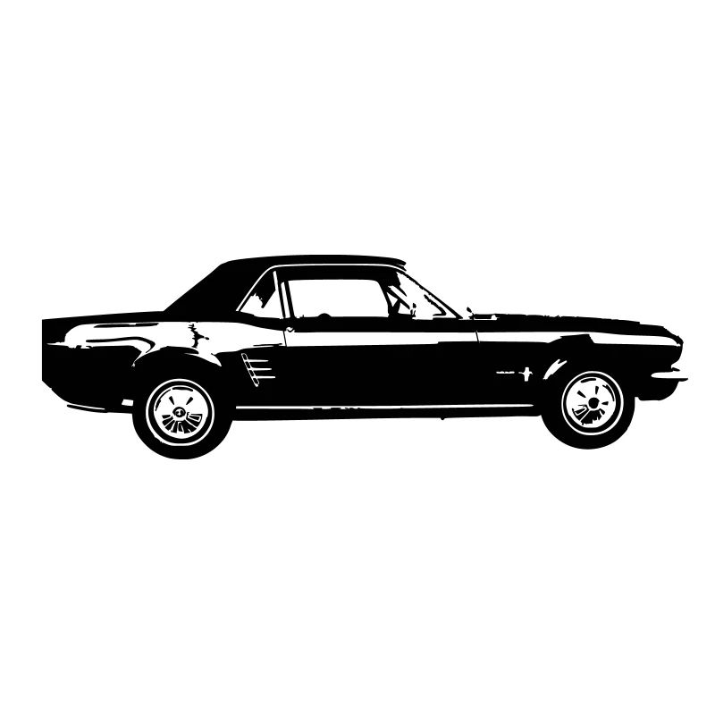 Conception de voiture classique aux États-Unis