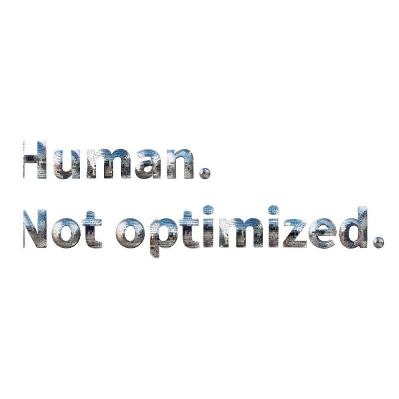 Human. Not optimized.