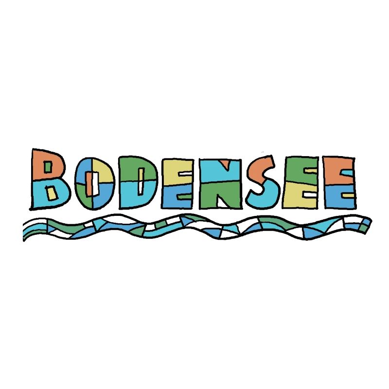 Bodensee Farbschrift