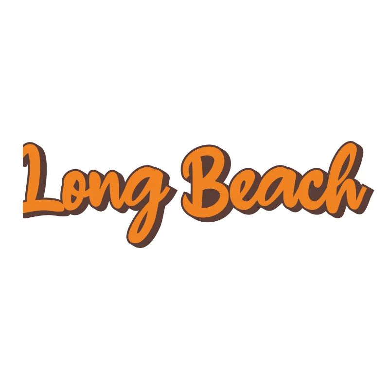 Long Beach Retro Script