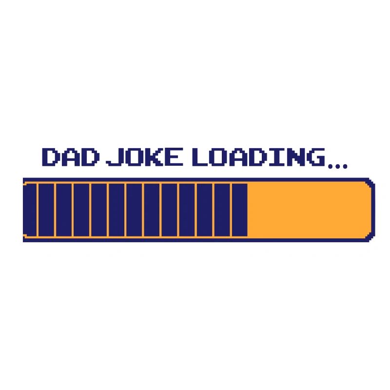 Dad Joke Loading – Pixelbar