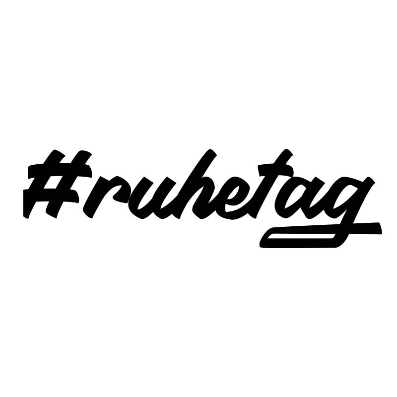 #ruhetag