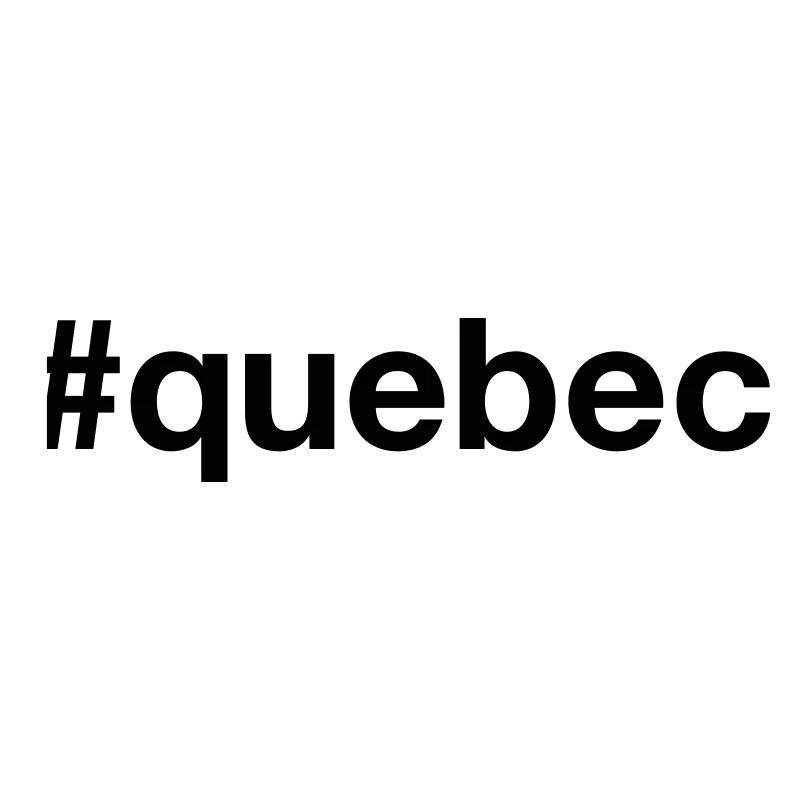 QUEBEC Canada Kanada Hashtag