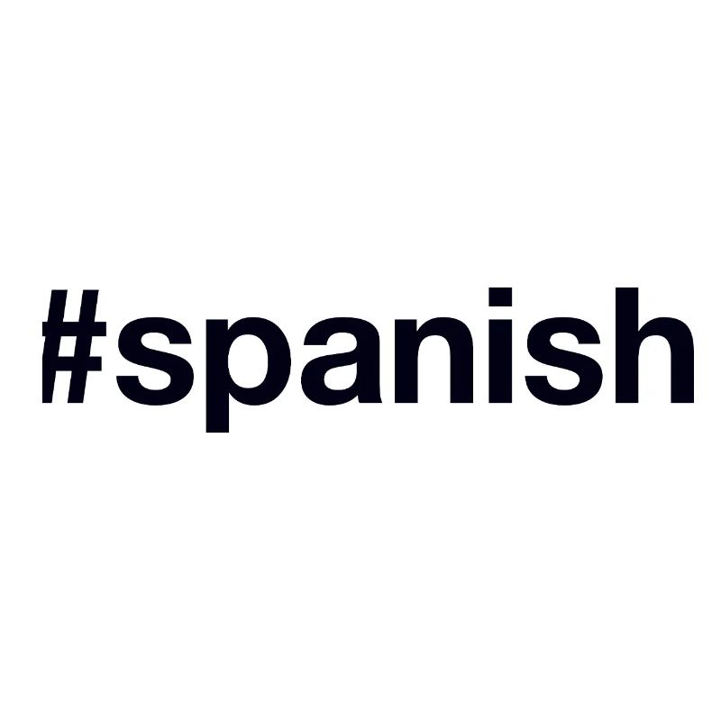 SPANISH Hashtag Spanisch