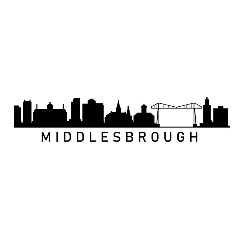 Skyline von Middlesbrough
