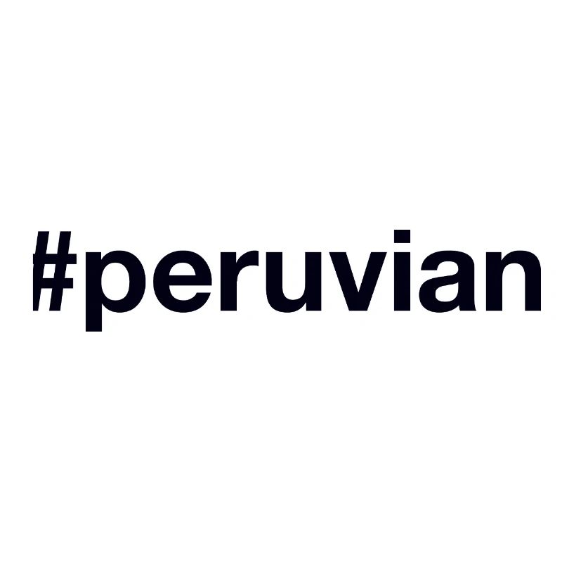 Hashtag péruvien Pérou