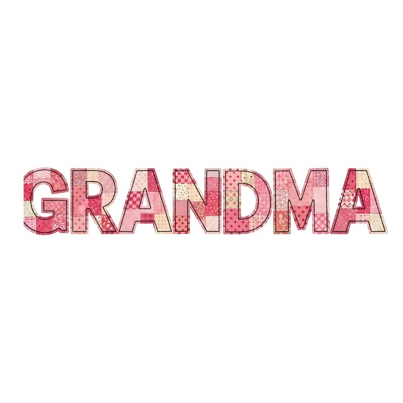 Patchwork Beste Oma Geschenk für Großmutter
