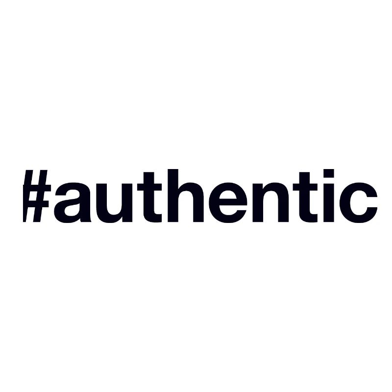 AUTHENTIC authentisch echt