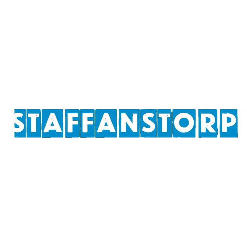 Staffanstorp – Conception de texte bleu