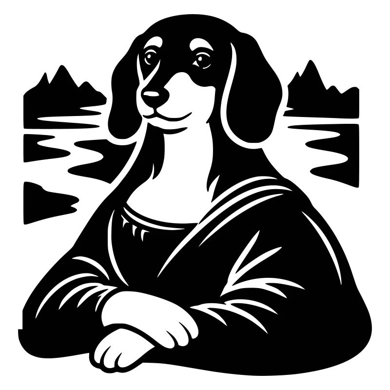 Dackel Lisa Portrait
