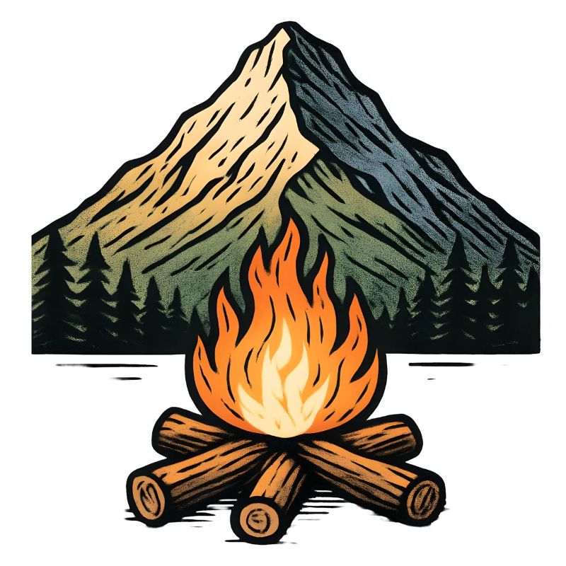 Bergcampfire Fire Magic