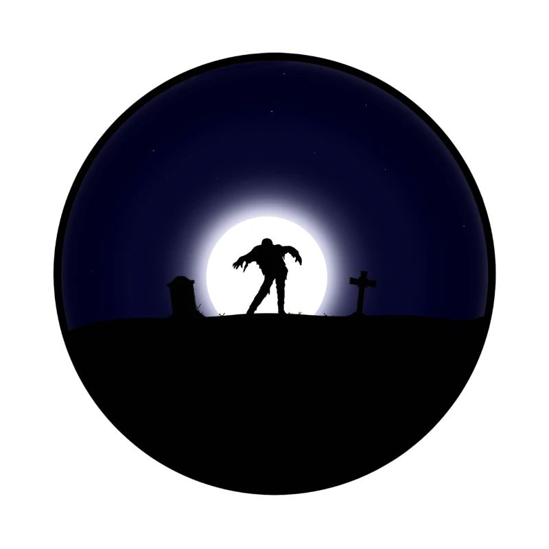 Observation de zombies à minuit