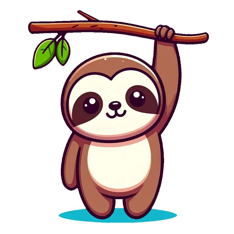 Cute Sloth (Chibi Comic)