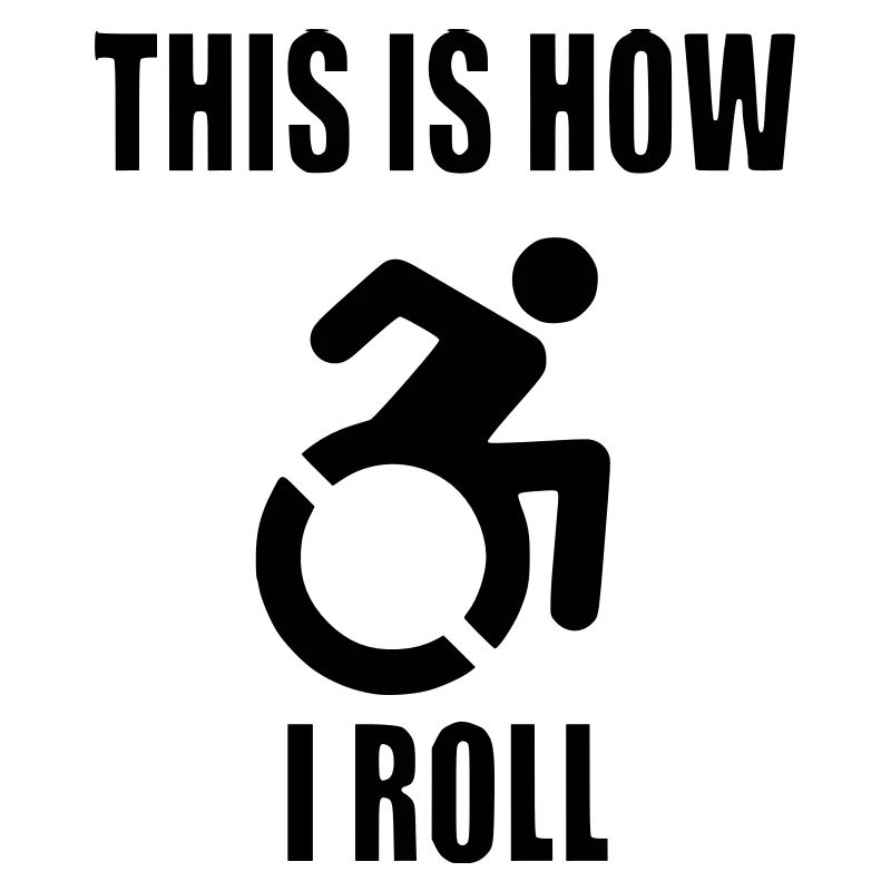 So rolle ich meinen Rollstuhl *