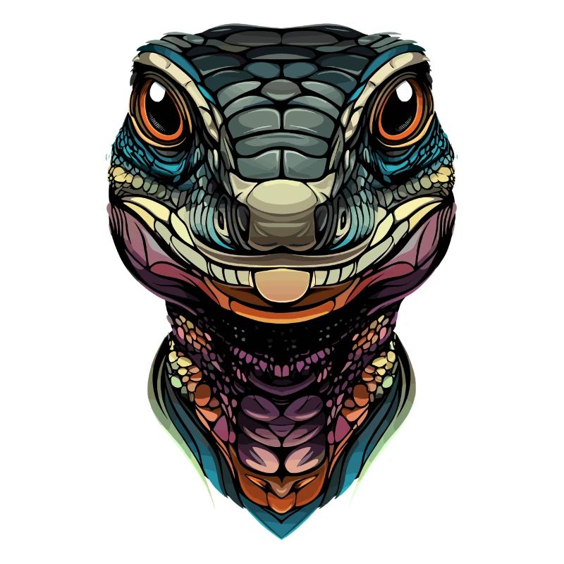 Waran Echse Reptil Komodowaran Bindenwaran Lizard