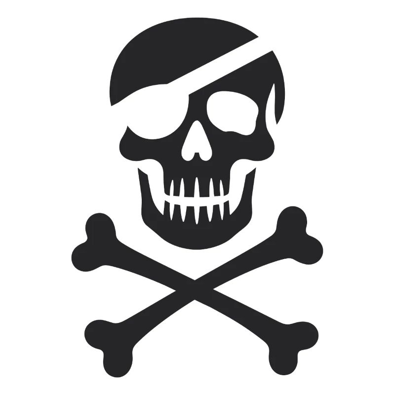 Le classique Jolly Roger Pirate Scream