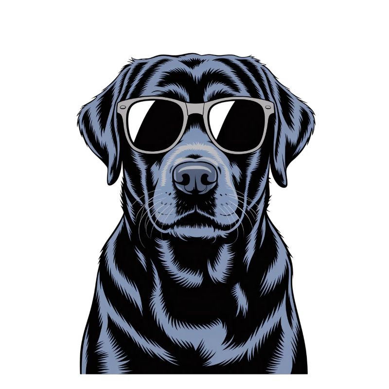 Schwarzer Labrador 