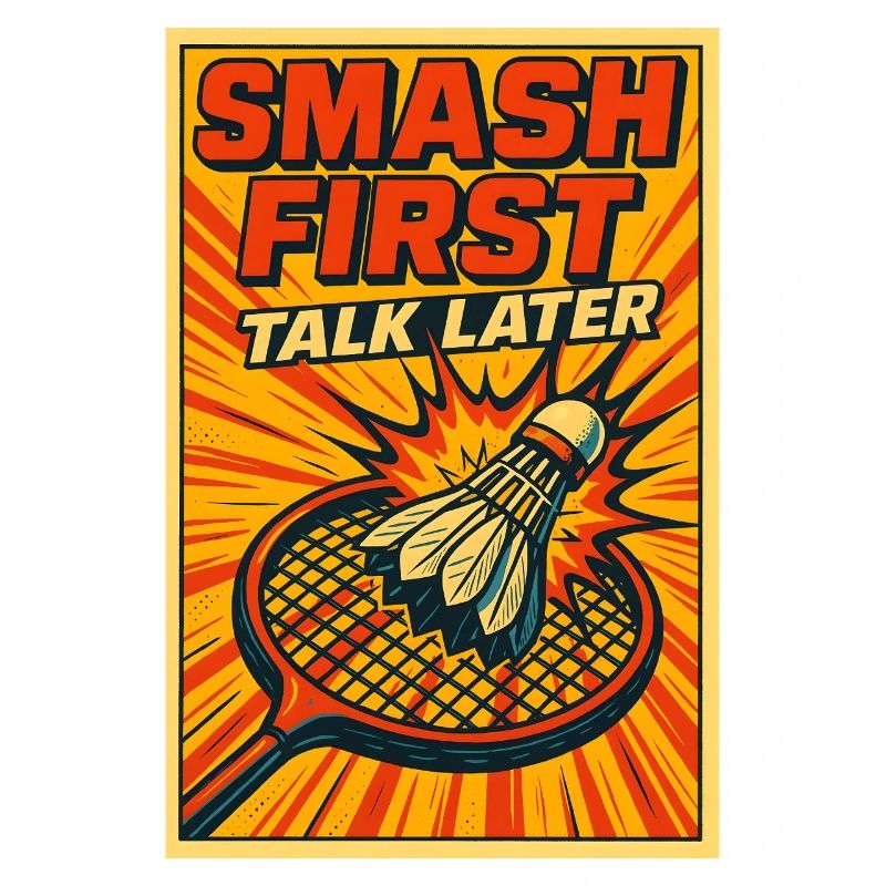 Smash First Talk Later | Badminton Smash