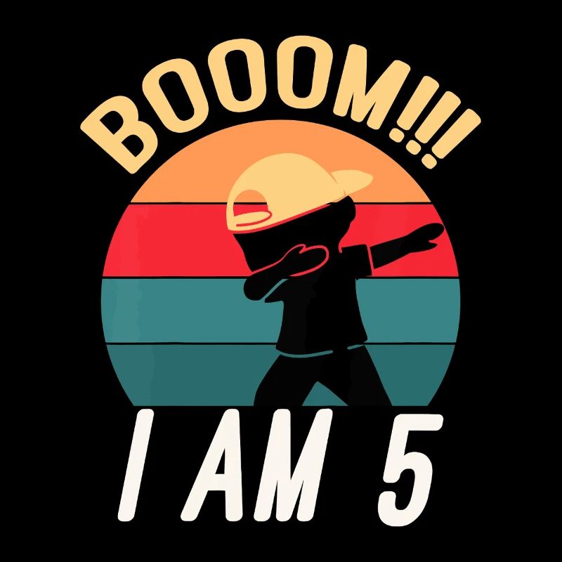 Boom, ich bin 5 Geburtstags-Tee