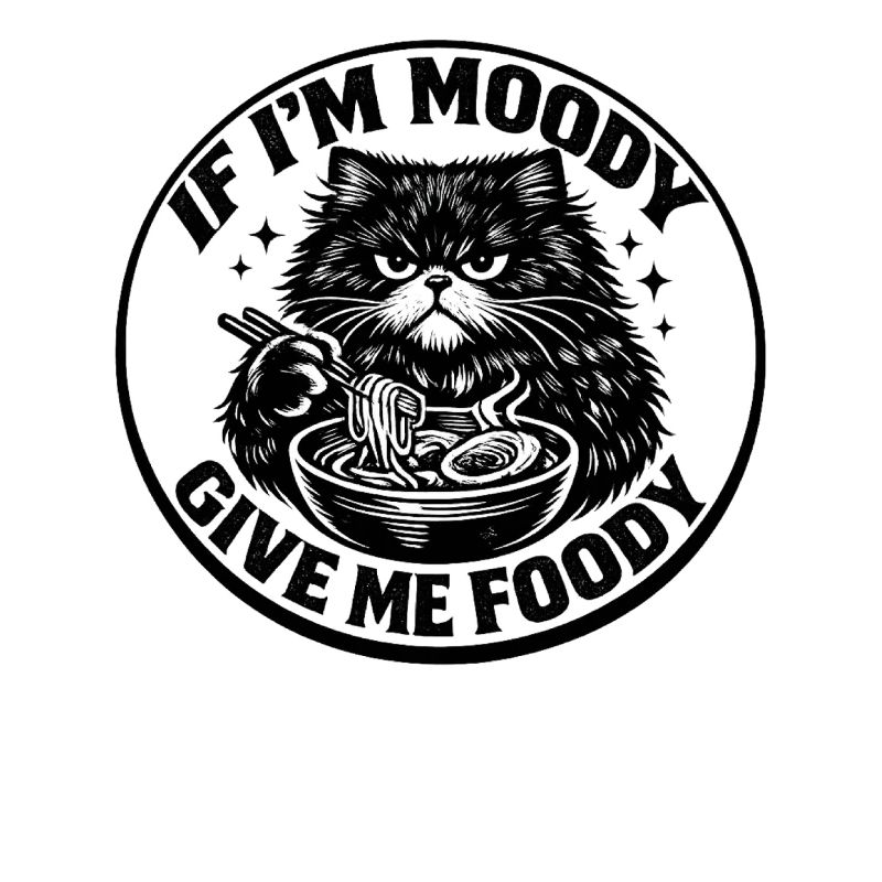 Bol de ramen Grummelkat Chat Grumpy Moody