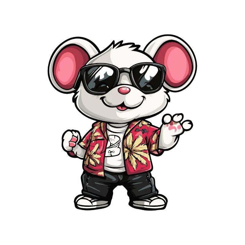 Maus Comic Urlaub
