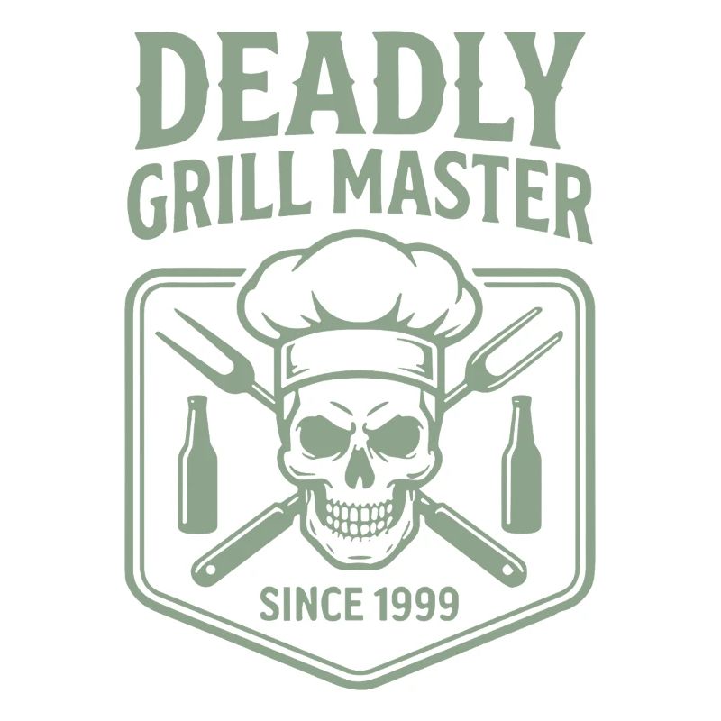 Deadly Grill Master Grilling Since 1999 Gift