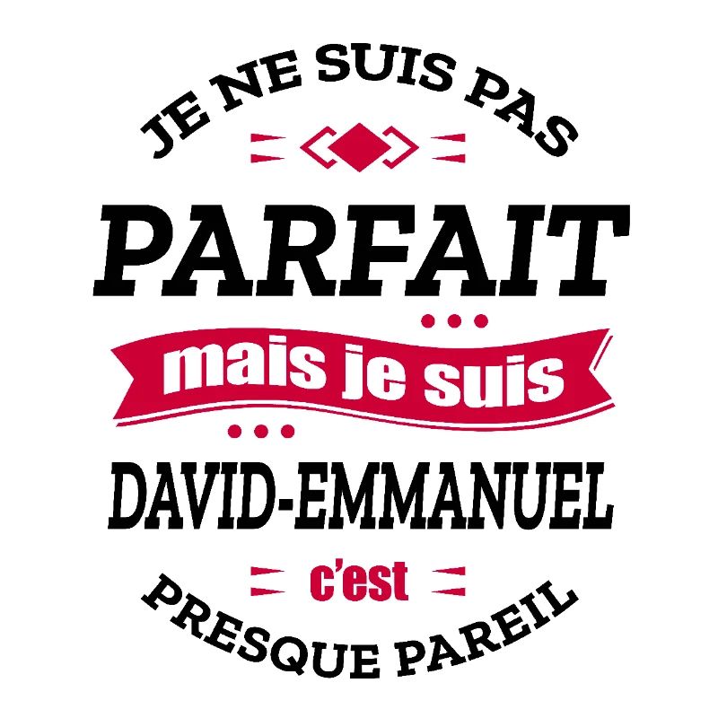 DAVID-EMMANUEL PARFAIT - PRENOM DAVID-EMMANUEL