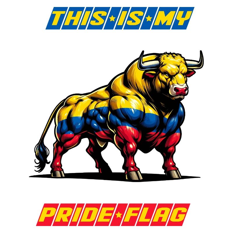 C'est mon fier drapeau, la Colombie