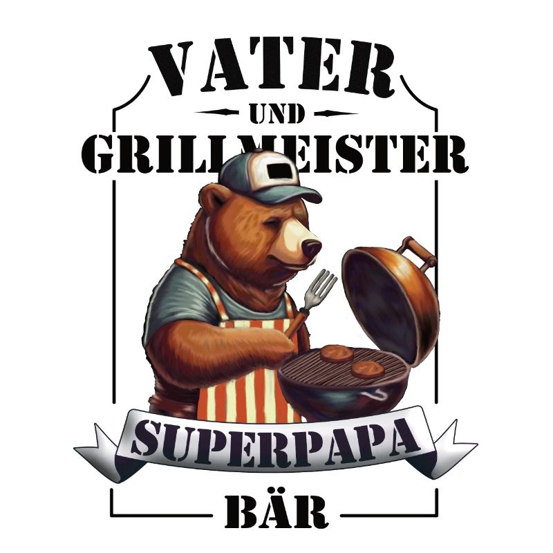 Father & Grill Master – Super Papa Bears