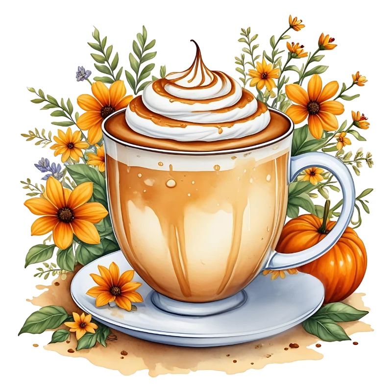 Pumpkin latte