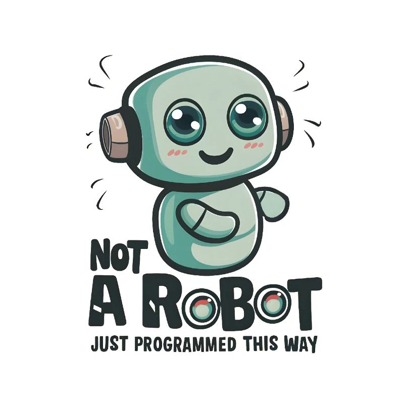 Not a Robot, Just Programmed This Way