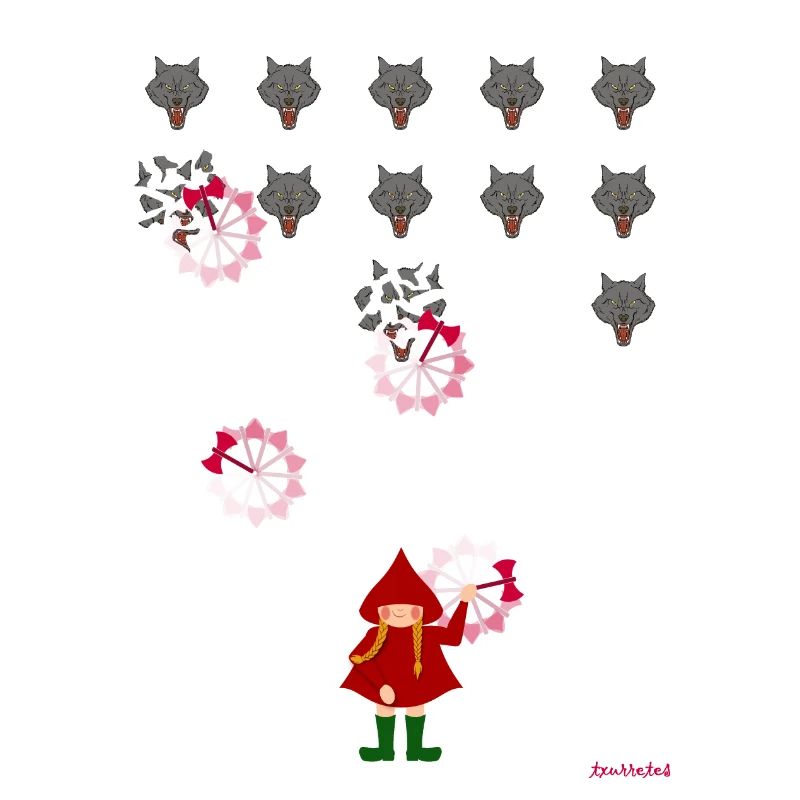 Le Petit Chaperon Rouge joue