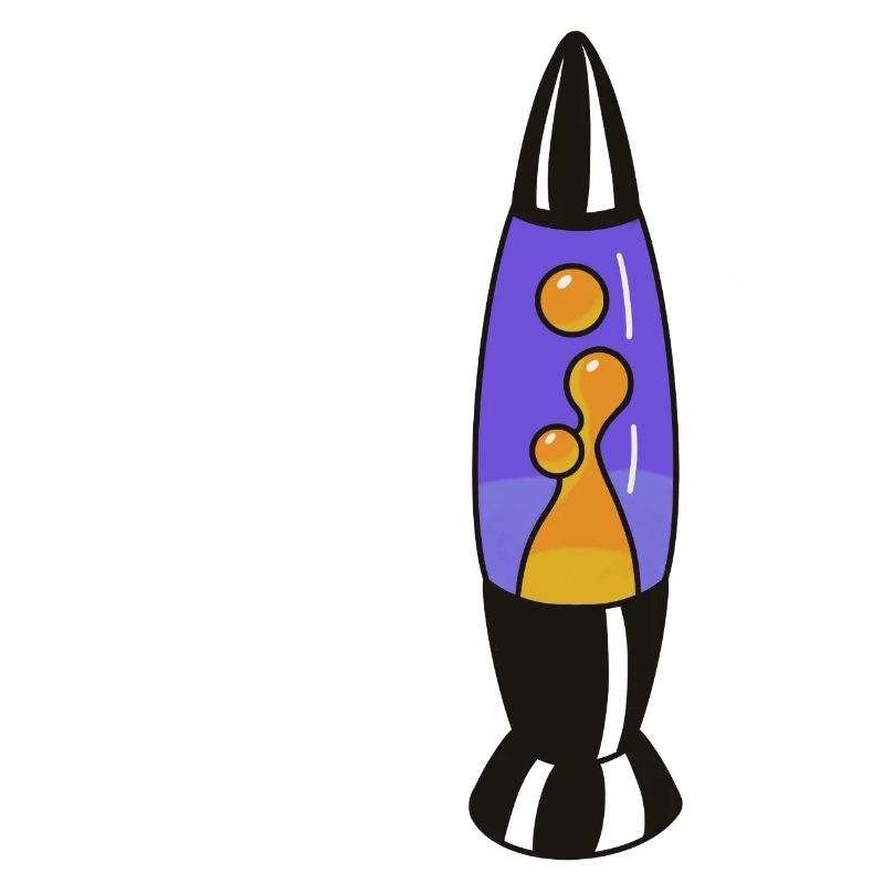 Lava Lampe Retro – Psychedelic Design